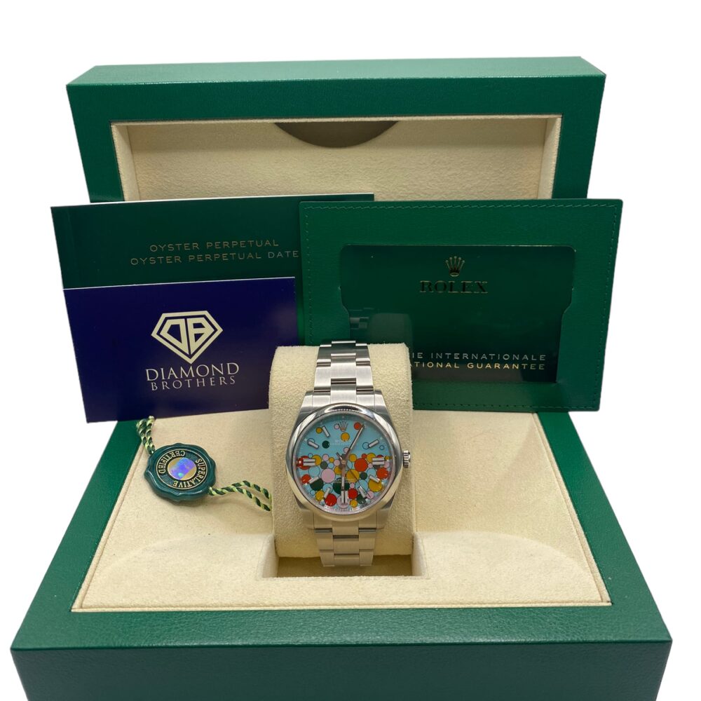 Rolex Oyster Perpetual 41 124300 2023 Celebration dial