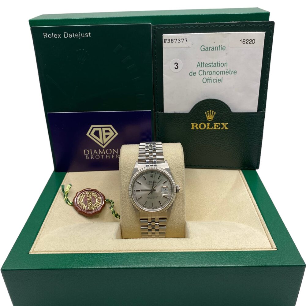 Rolex Datejust 16220 2005 with box and papers