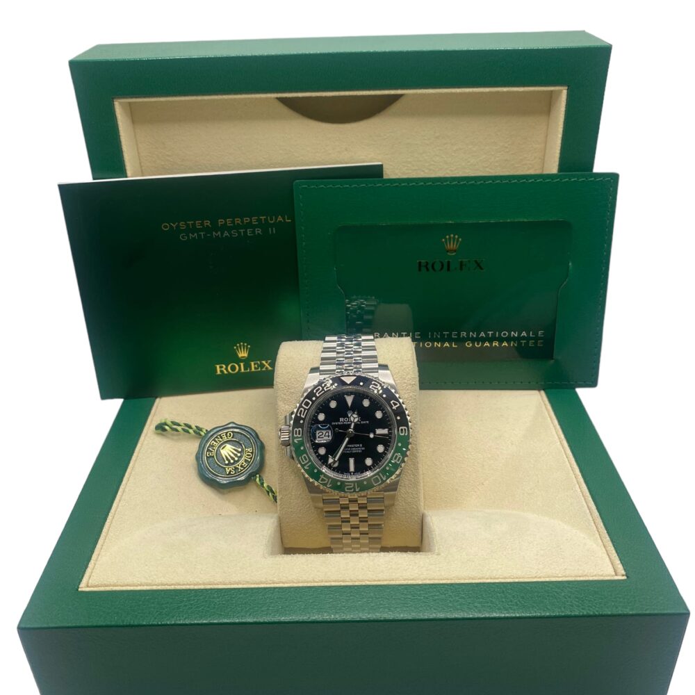 Rolex GMT-Master II 126720VNTR 2023 ‘sprite’ with box and papers