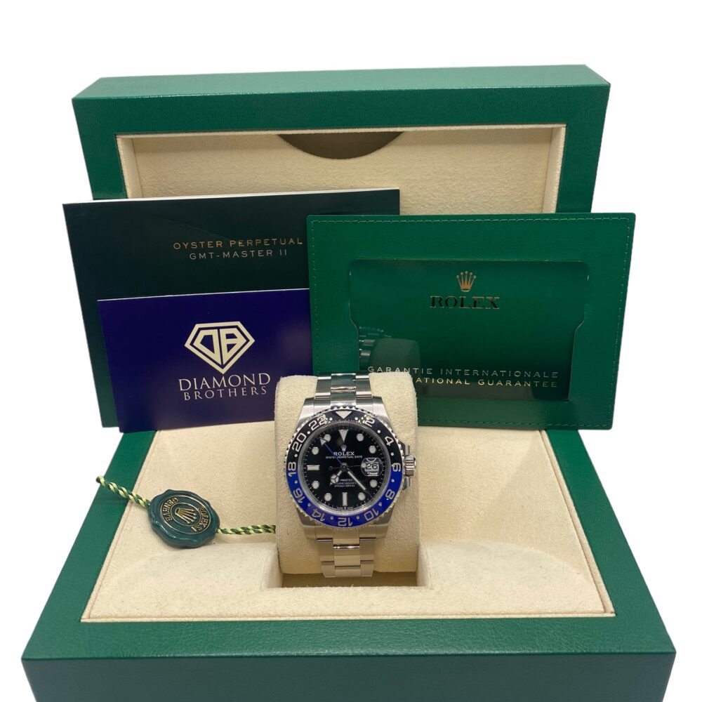 Rolex 126710BLNR GMT Master II ‘Batman’ 2021 with Box and Papers.