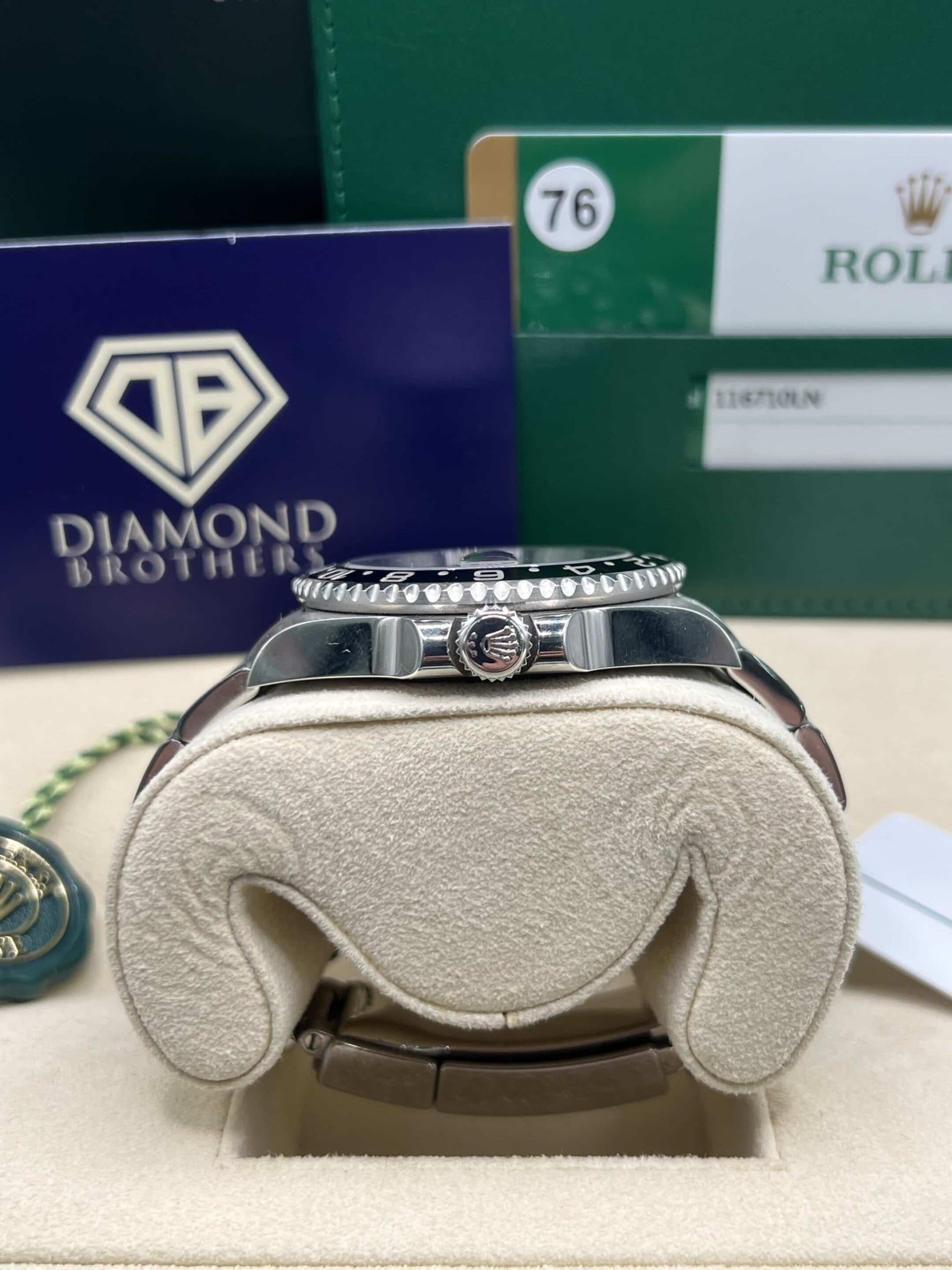 Rolex GMT-Master II Black 40mm with Box and Papers - Image 4