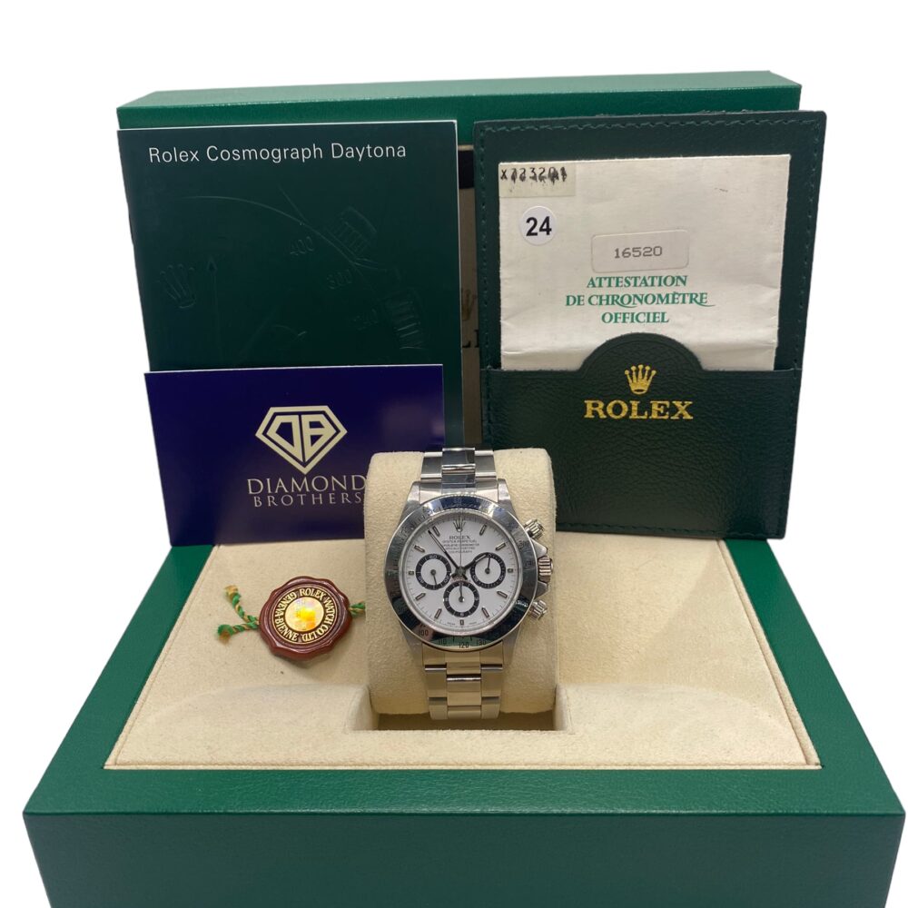 Rolex Daytona 16520 1991 with Box and Papers.