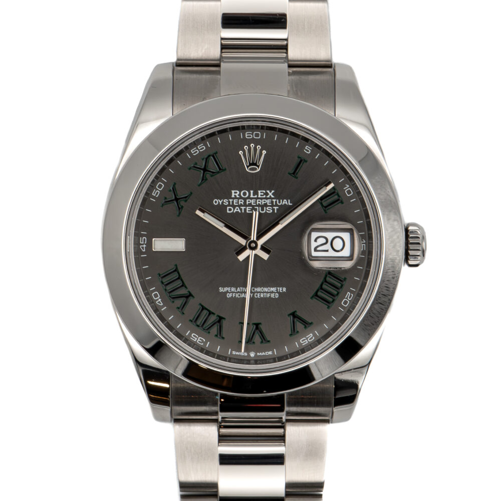 Rolex Datejust 126300 2022 Wimbledon With Box And Papers