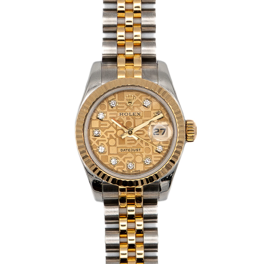 Rolex Datejust 179173 Jubilee Dial 2011 With Box And Papers