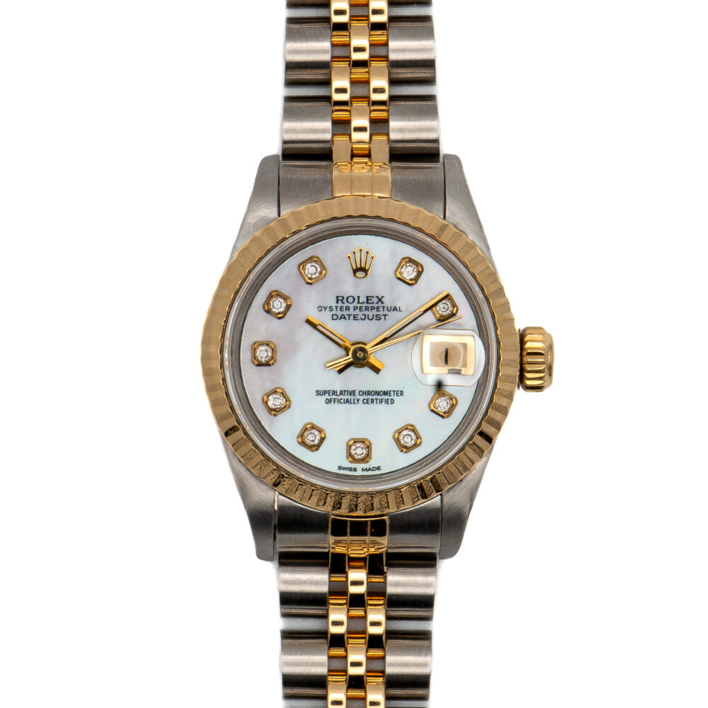Rolex Datejust 69173 Mother Of Pearl 1989 With Box And Papers
