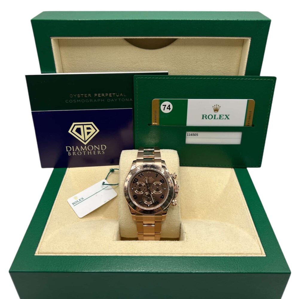 Rolex Daytona 116505 2016 With Box And Papers.