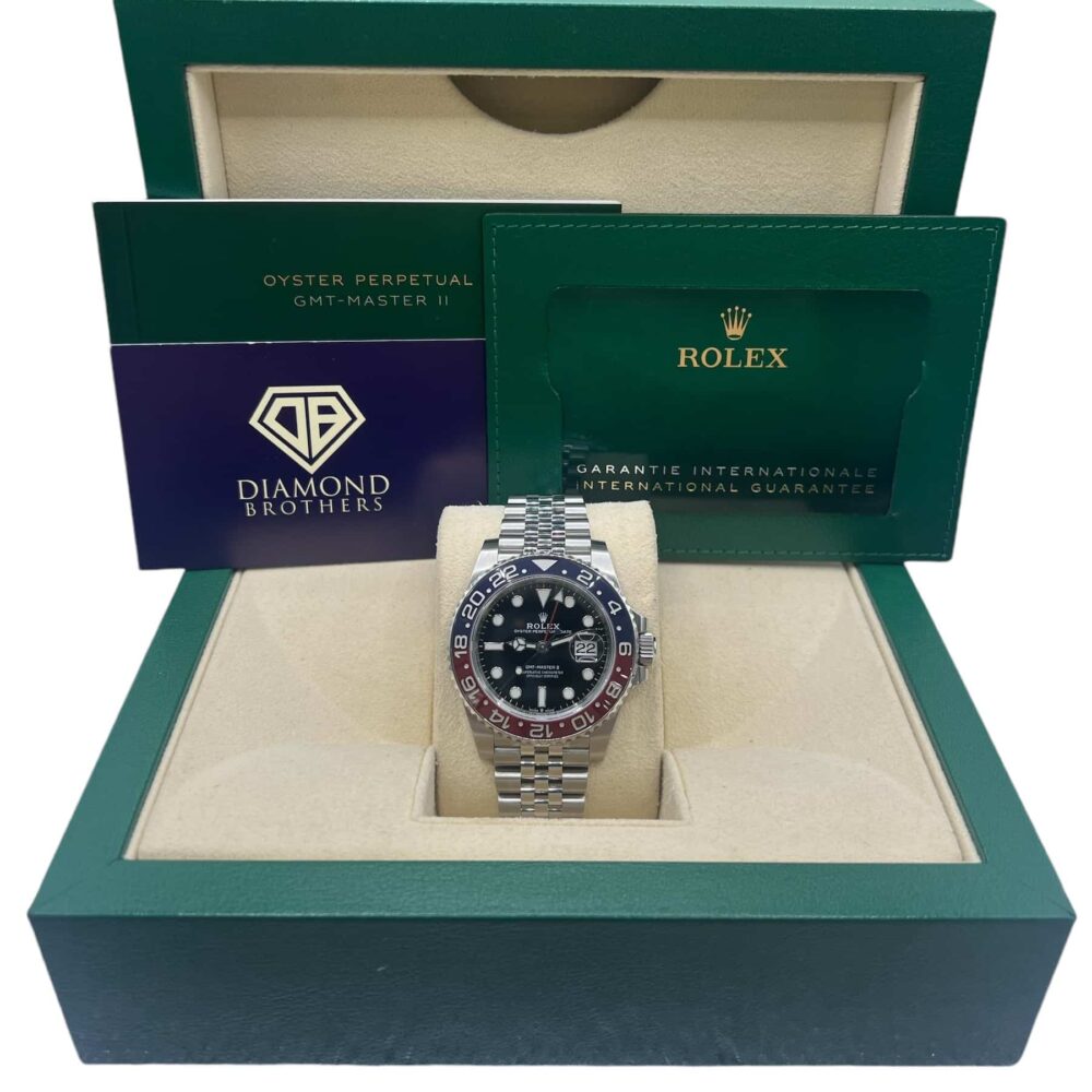 Rolex GMT Master II 126710BLRO 2024 ‘Pepsi’ With Box And Papers.