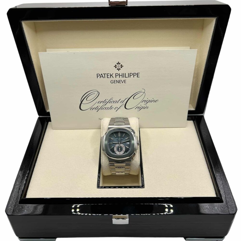 Patek Phillips Nautilus 5980/1A-001 2009 With Box And Papers.