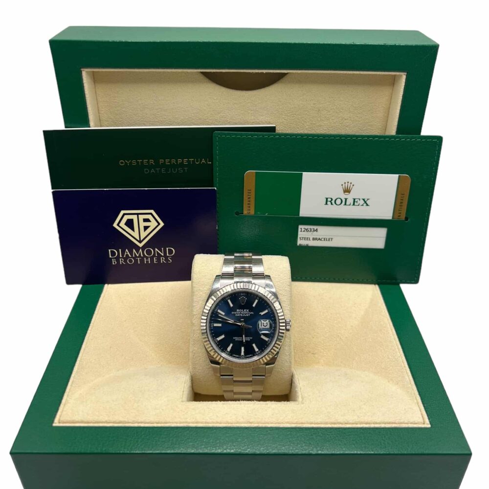 Rolex Datejust 126334 2017 With Box And Papers.