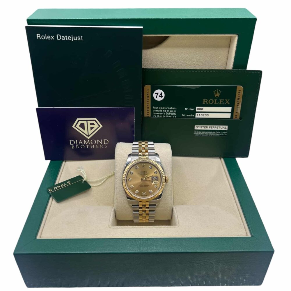 Rolex Datejust 116233 2014 With Box And Papers.