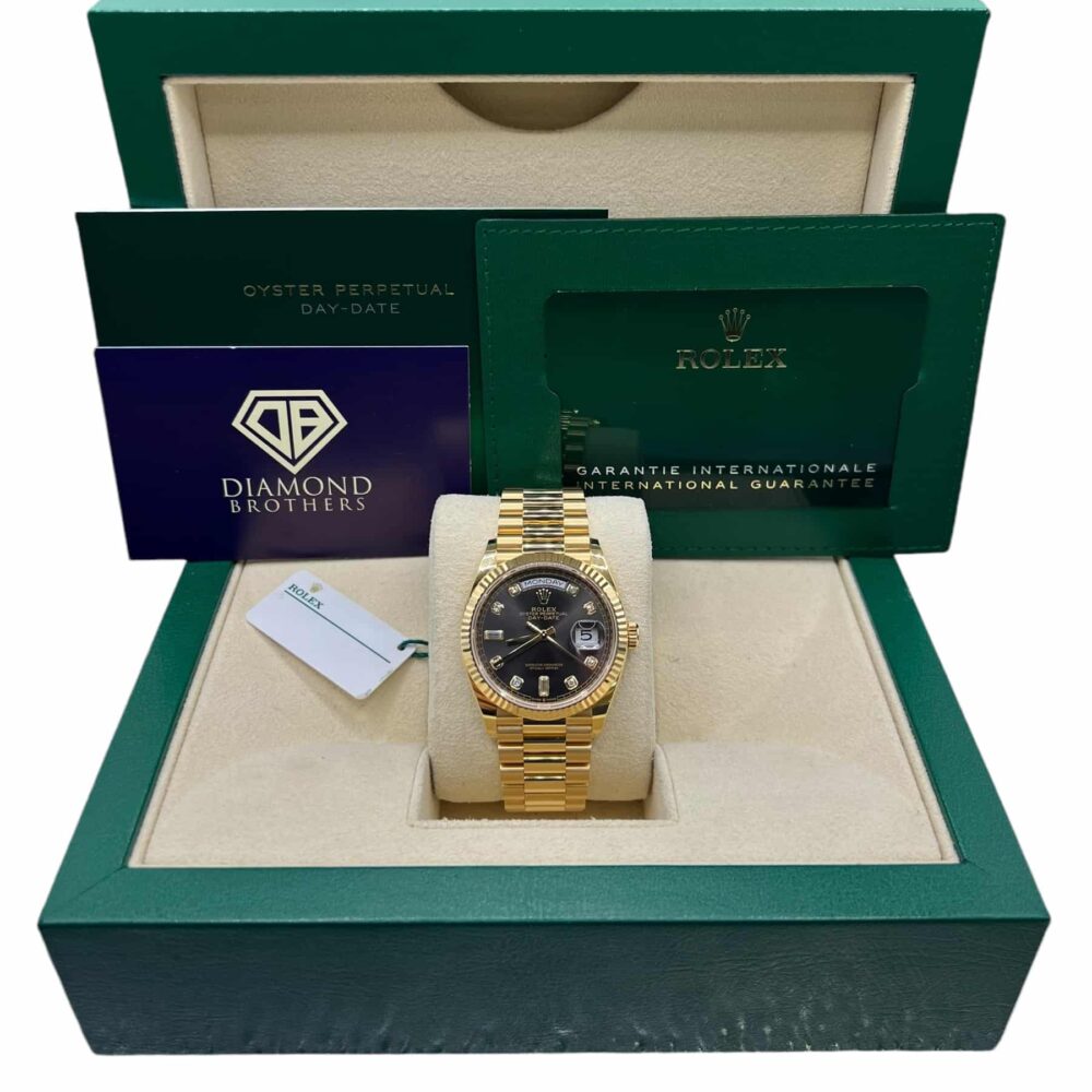 Rolex Daydate 128238 2022 With Box And Papers.