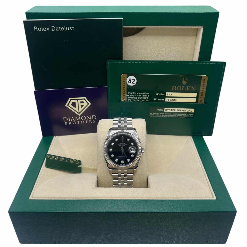 Rolex Datejust 116234 2009 With Box And Papers.