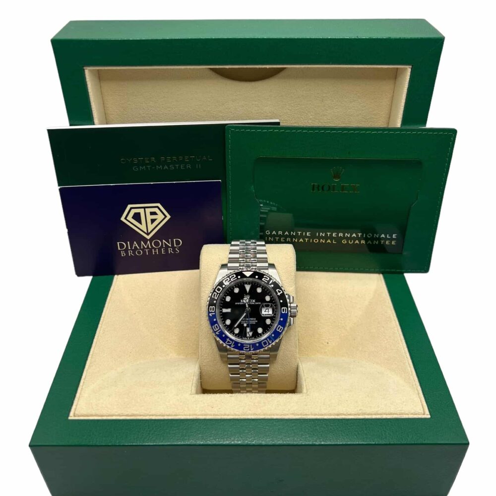 Rolex GMT Master II 126710BLNR 2020 'Batgirl' With Box And Papers.