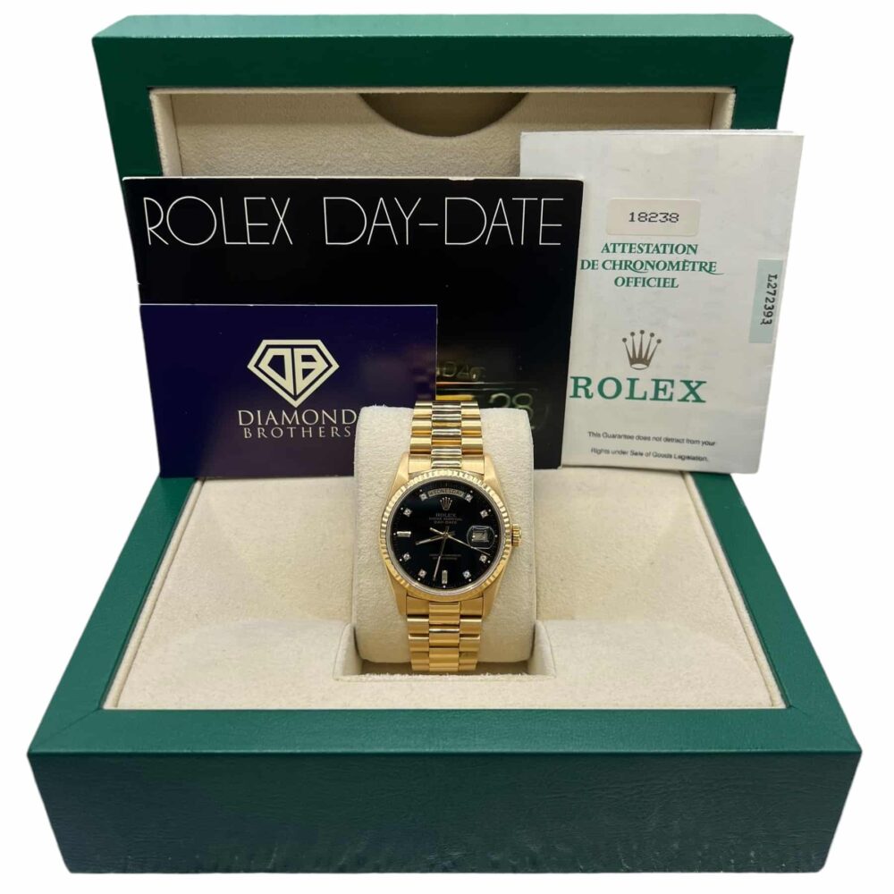 Rolex Daydate 18238 1989 With Box And Papers.