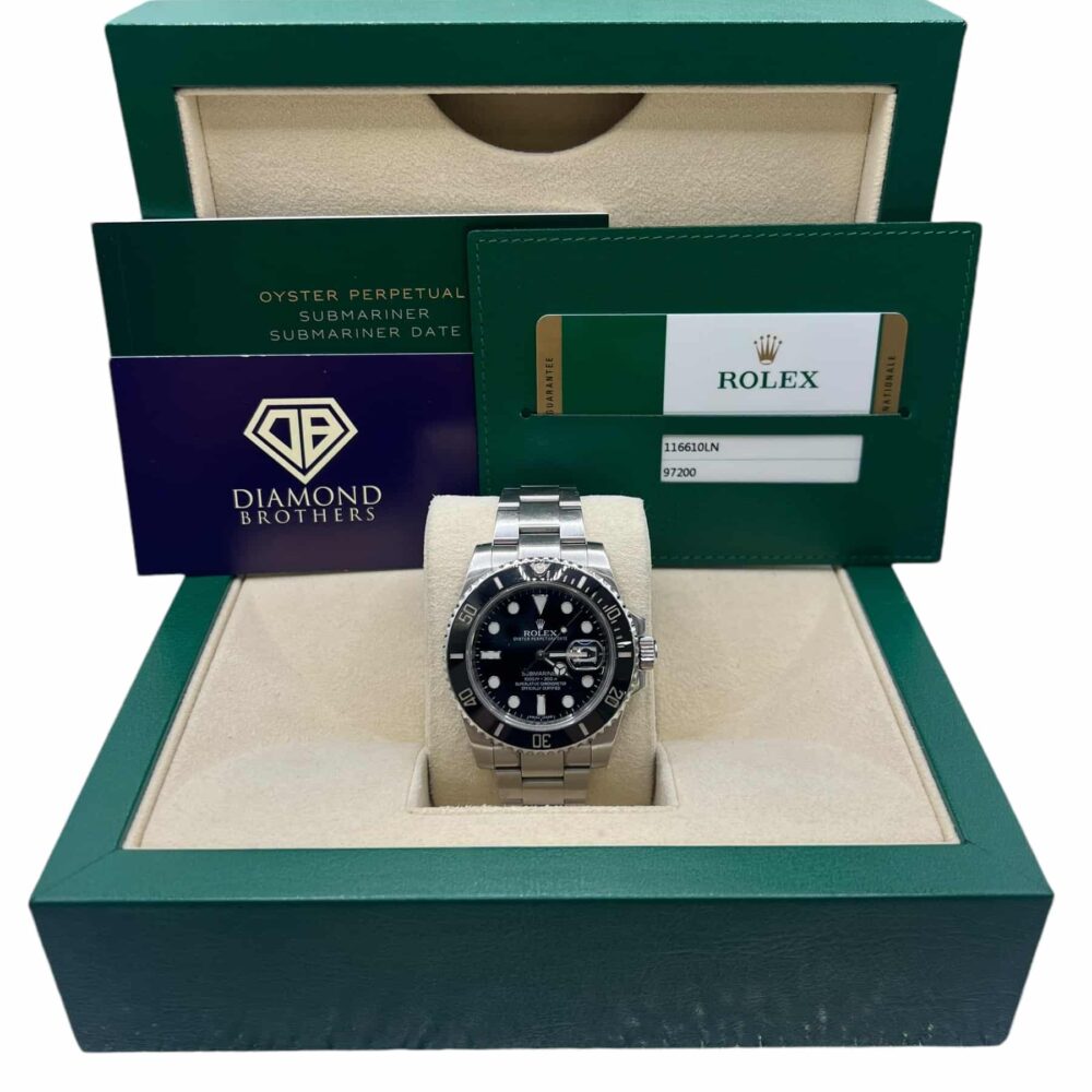 Rolex Submariner 116610LN 2018 With Box And Papers.