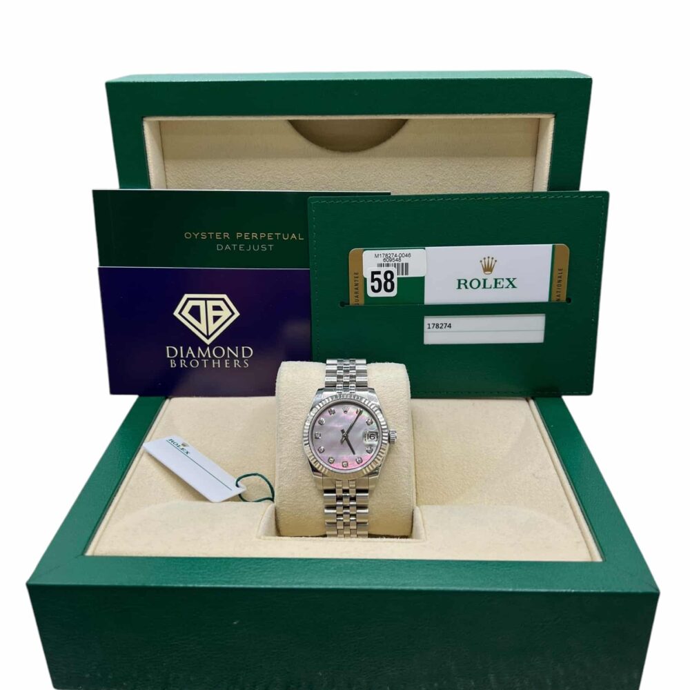Rolex Datejust 178274 2019 With Box And Papers.