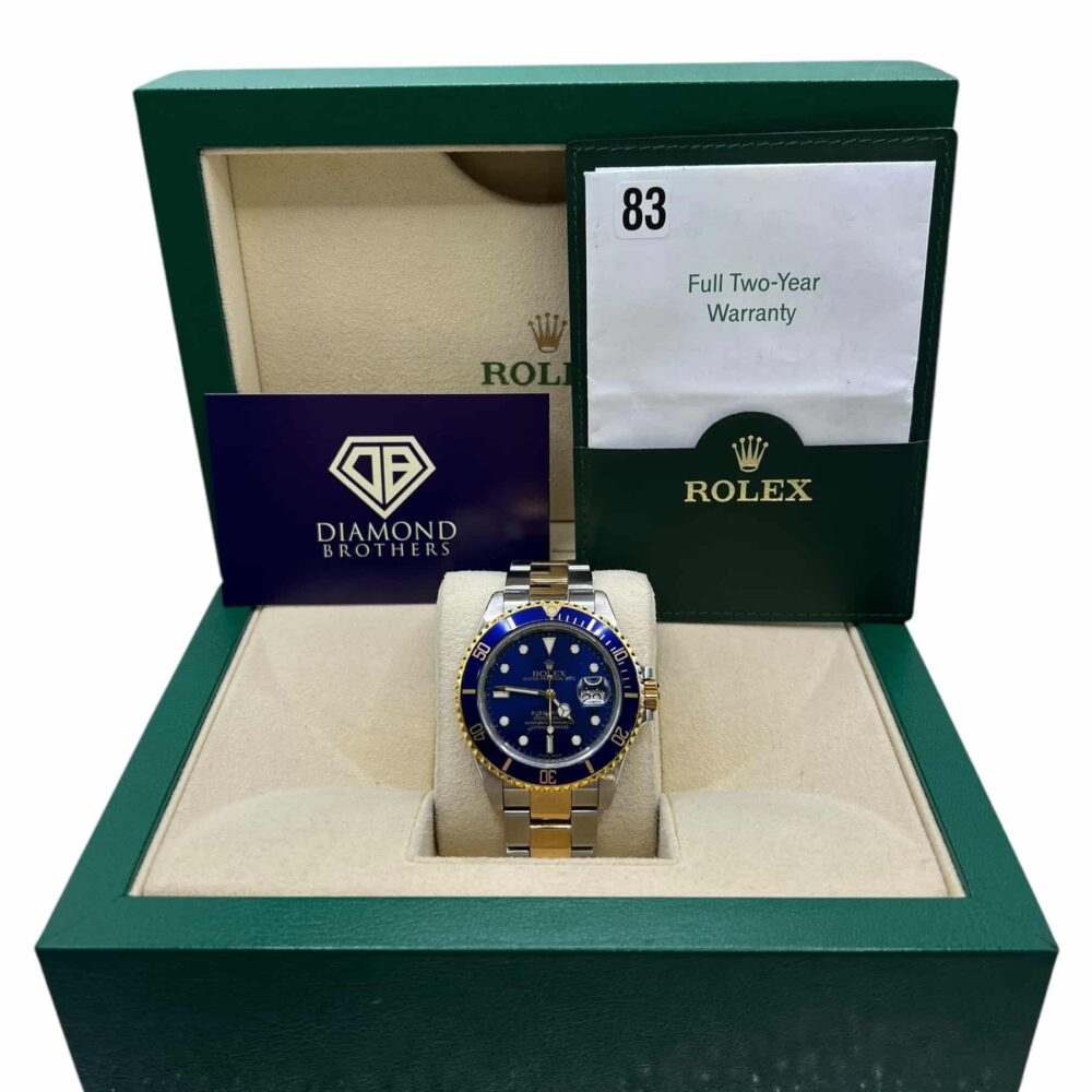 Rolex Submariner 16613 2006 With Box And Papers.