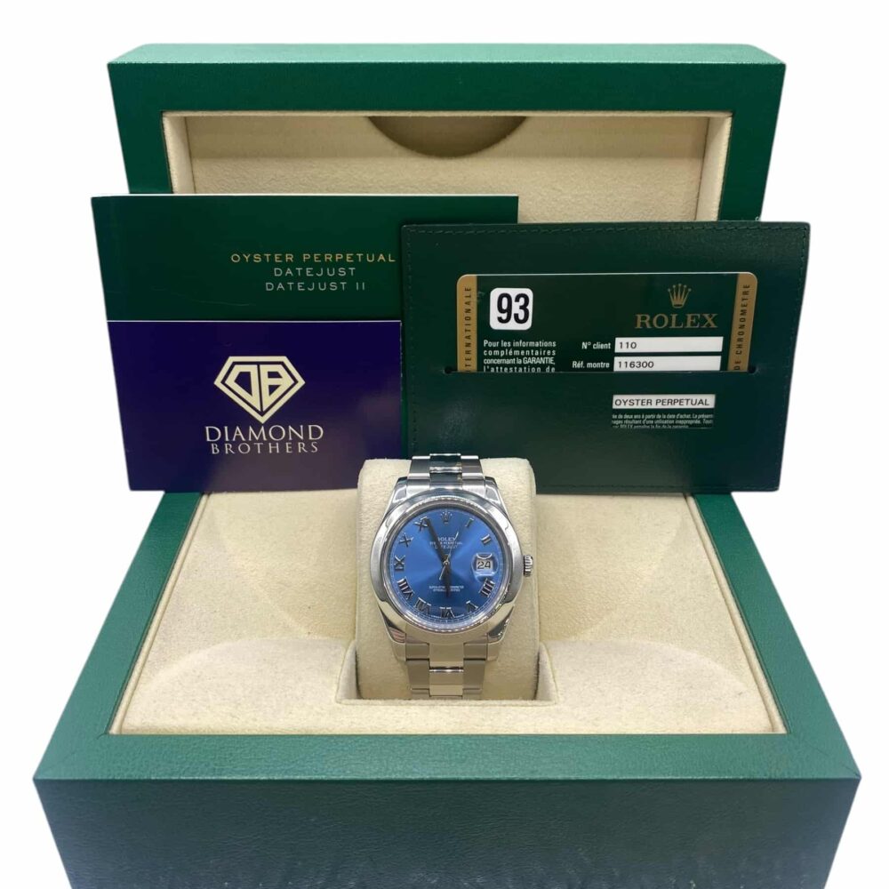 Rolex Datejust II 116300 2013 With Box And Papers.
