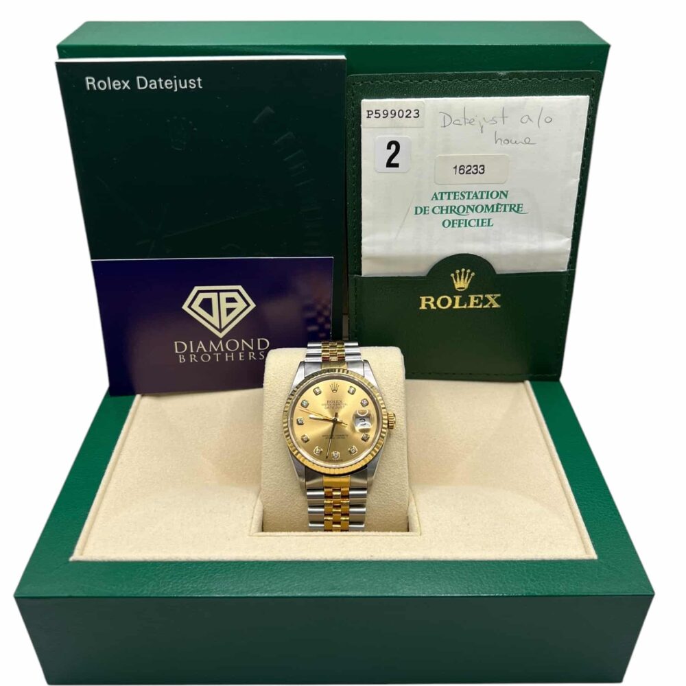 Rolex Datejust 16233 2001 With Box And Papers.