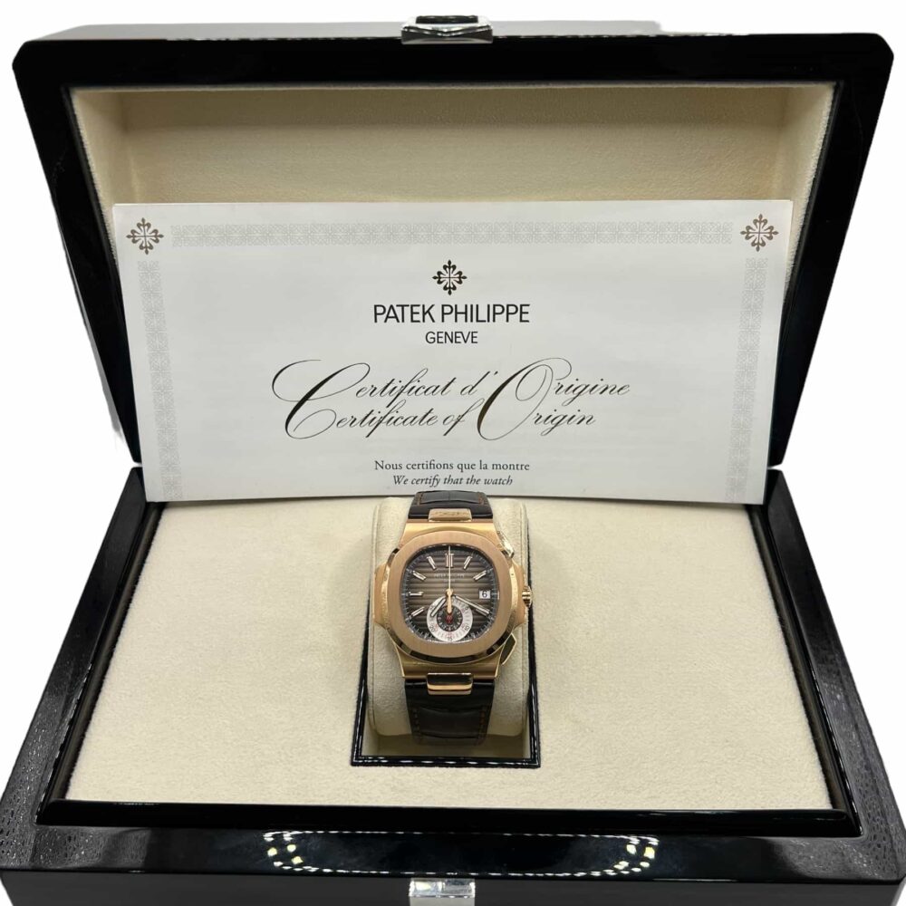 Patek Philippe nautilus 5980R-001 2020 With Box And Papers.