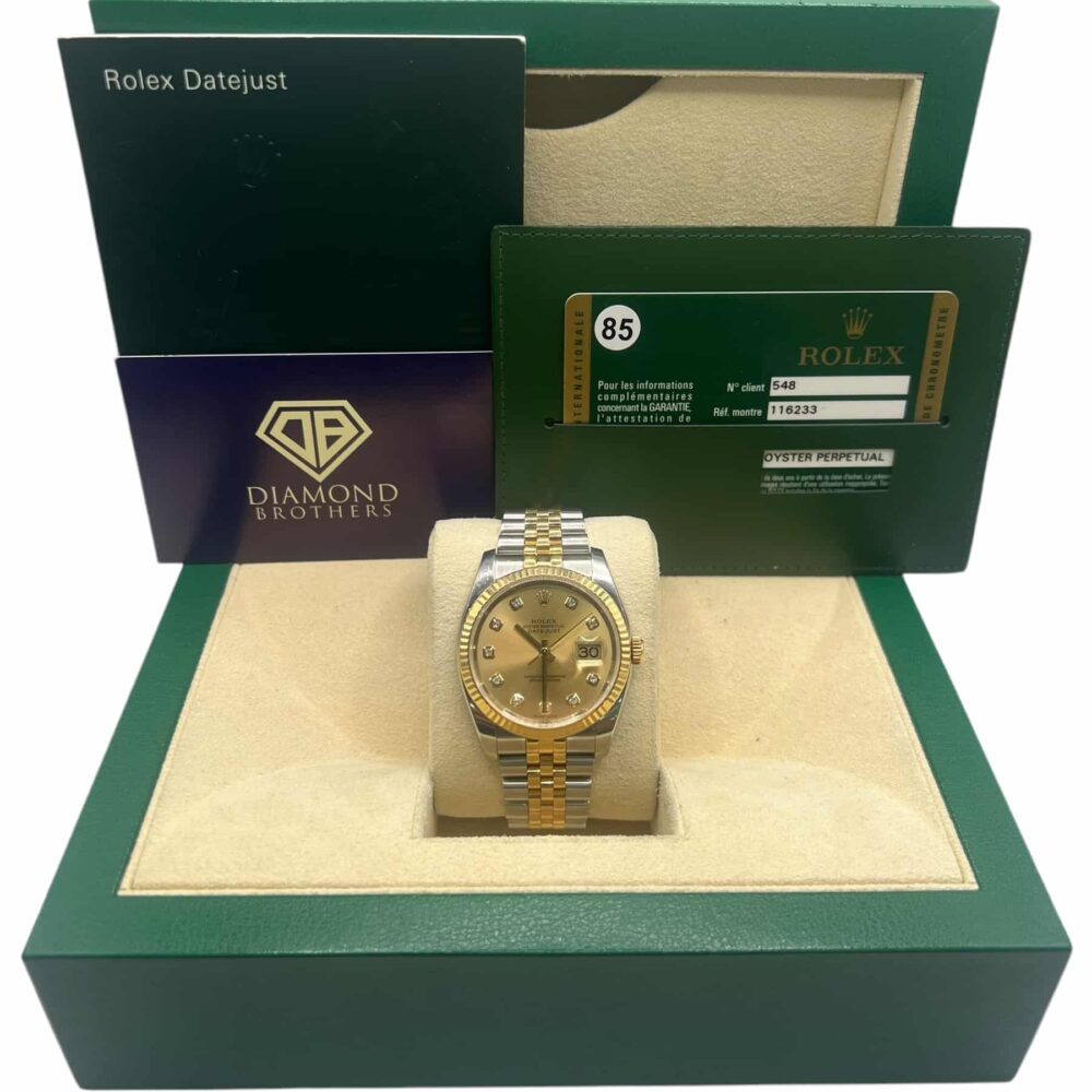 Rolex Datejust 116233 2010 With Box And Papers.
