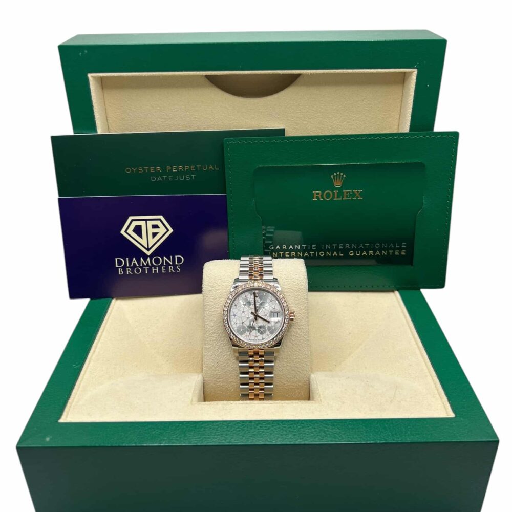 Rolex Datejust 278381RBR 2023 Factory Bezel And Bezel With Box And Papers.