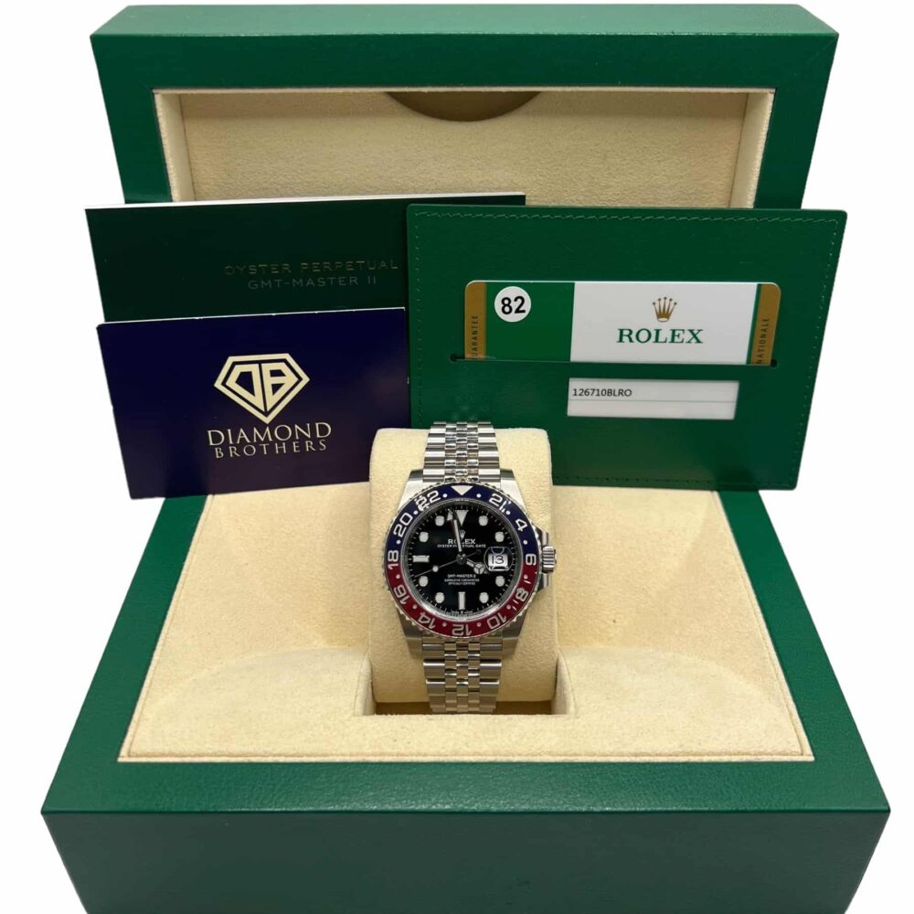 Rolex GMT Master II 126710BLRO 2019 'Pepsi' With Box And Papers.