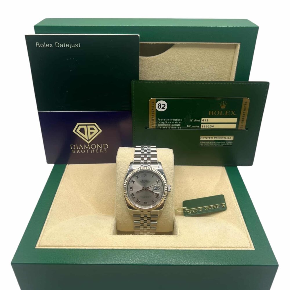 Rolex Datejust 116234 2009 With Box And Papers.