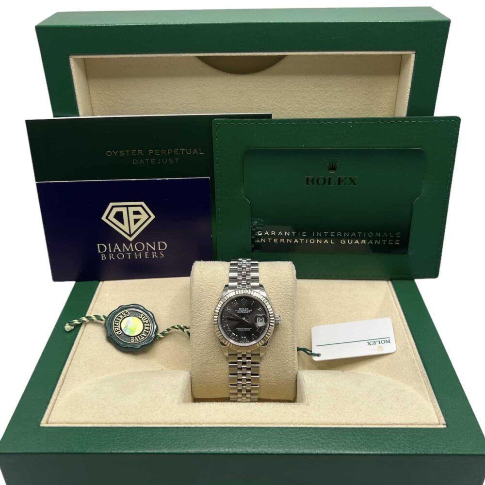 Rolex Datejust 279174 2020 Factory roman rhodium Dial With Box And Papers