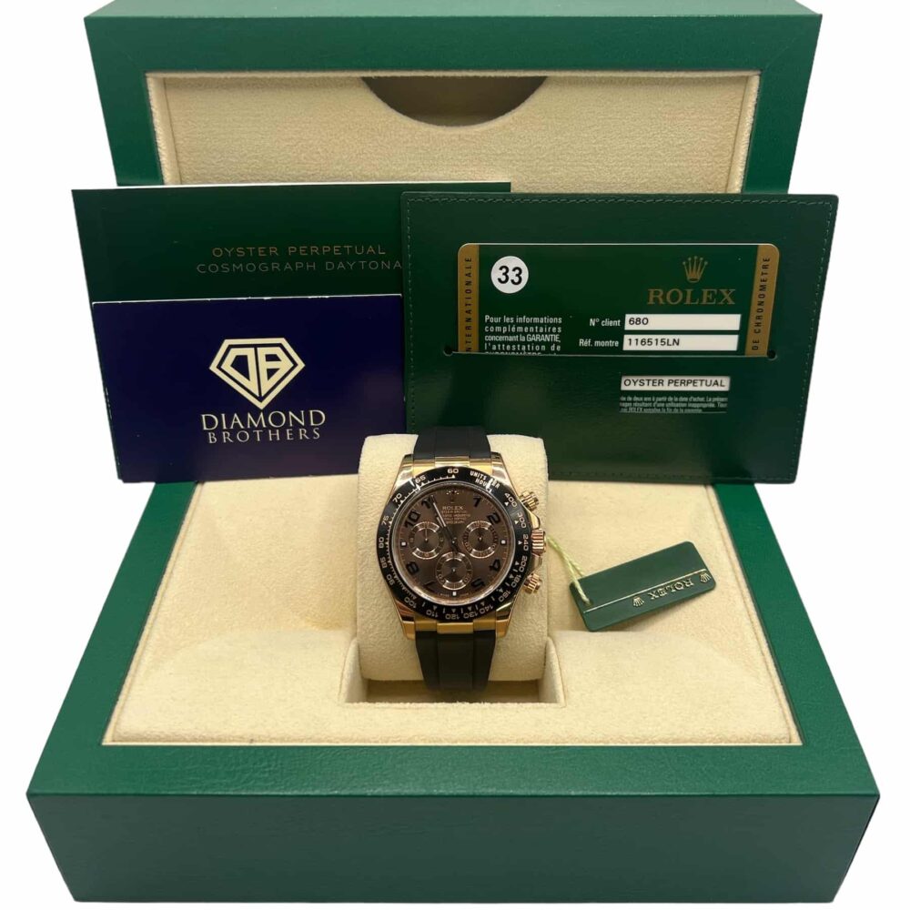 Rolex Daytona 116515LN 2012 With Box And Papers.