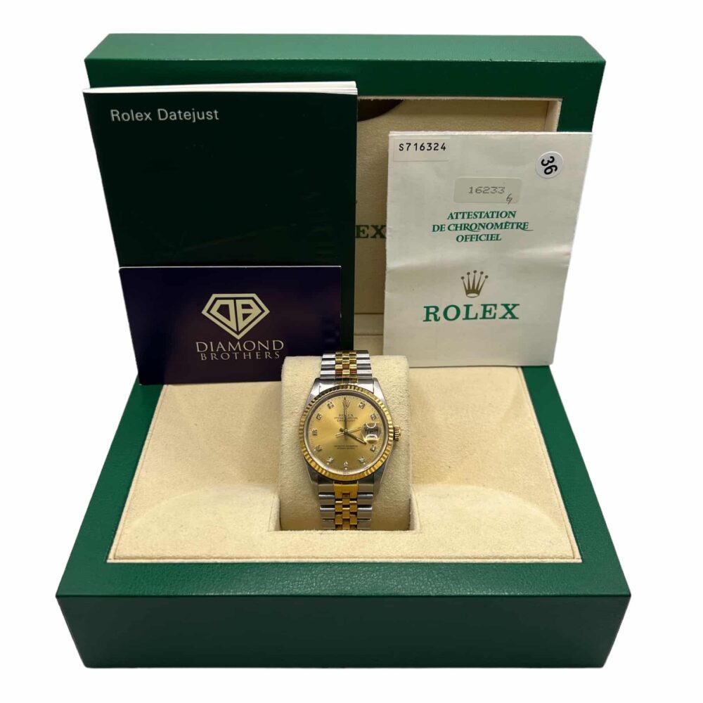 Rolex Datejust 16233 1995 With Box And Papers.