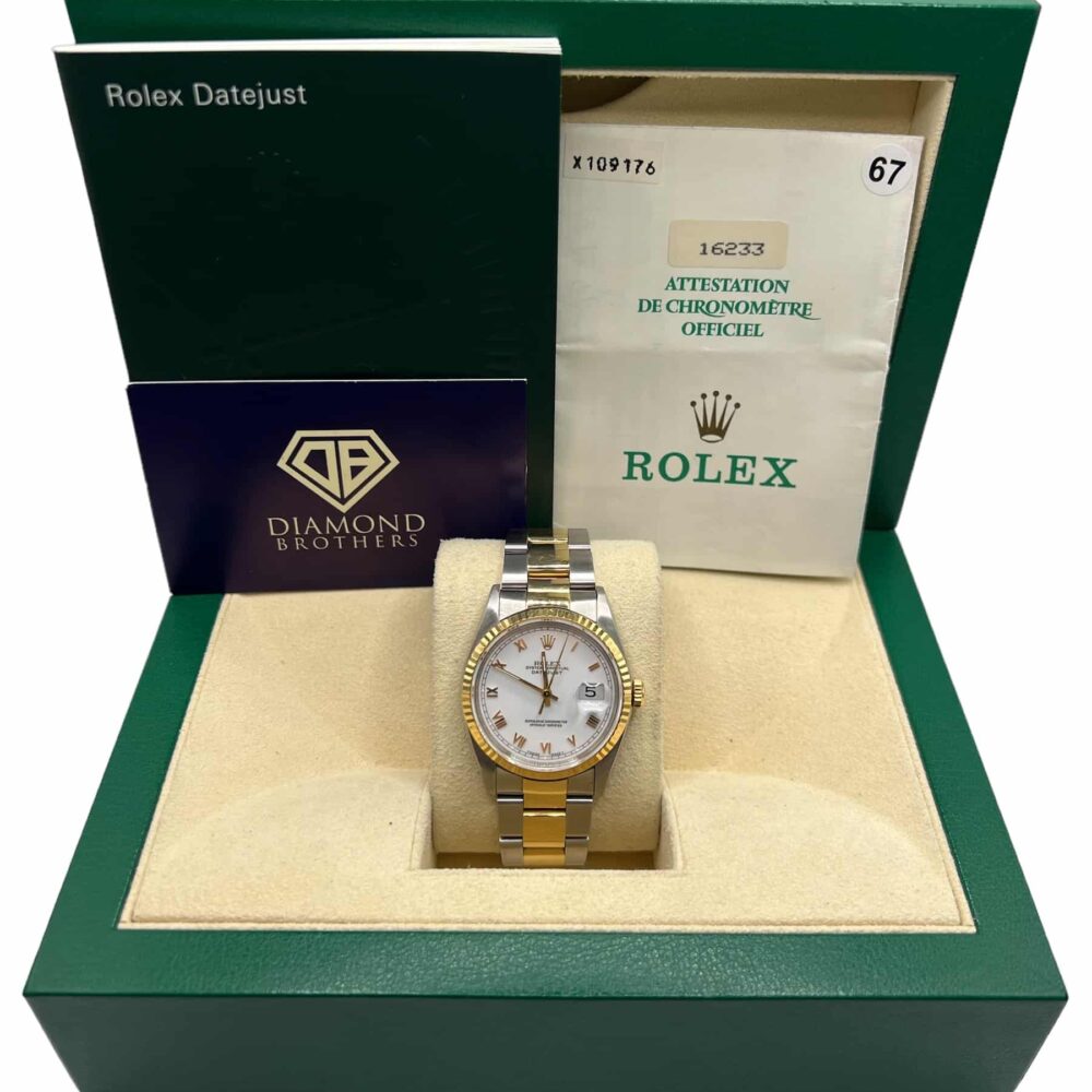 Rolex Datejust 16233 1991 With Box And Papers.