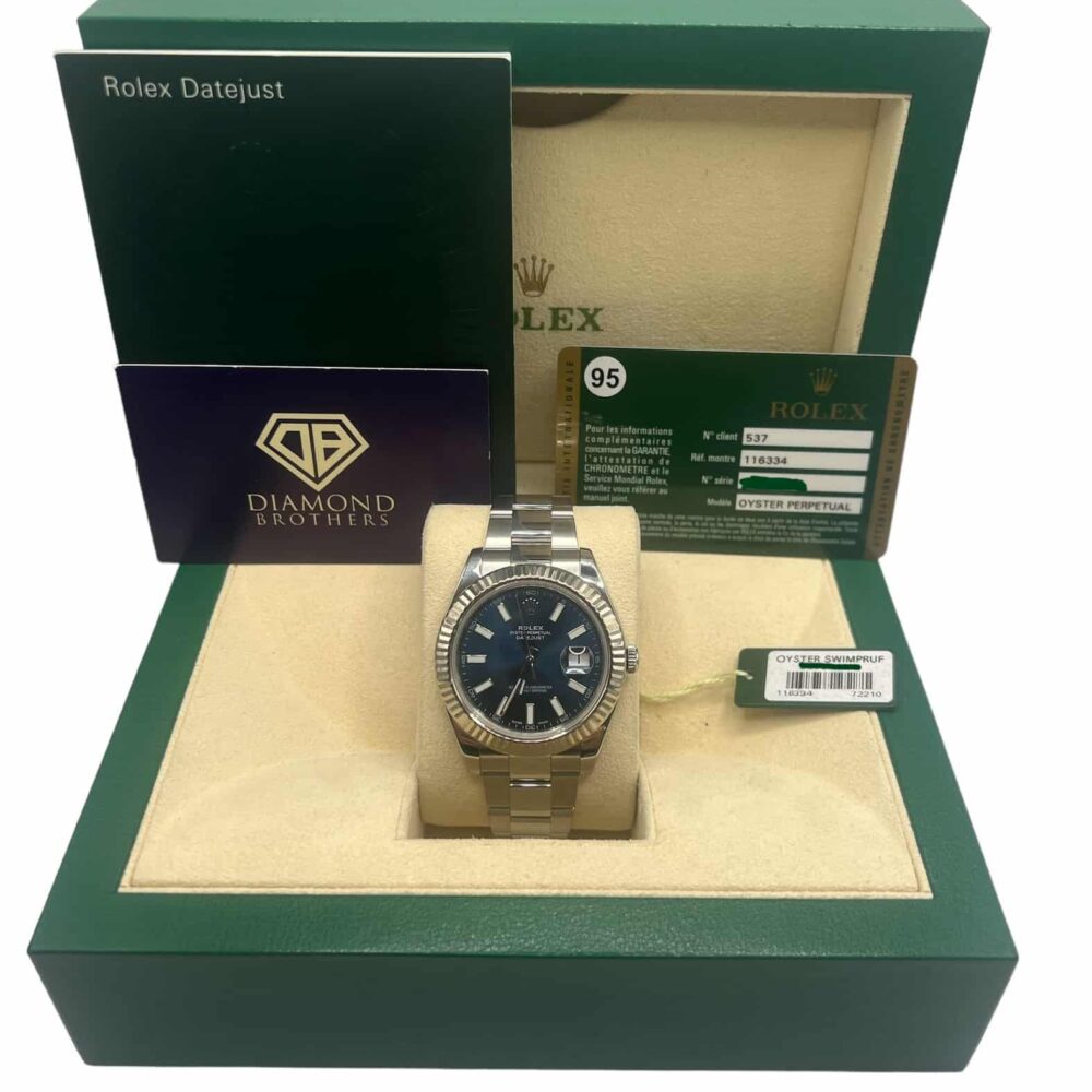 Rolex Datejust 116334 2014 With Box And Papers.