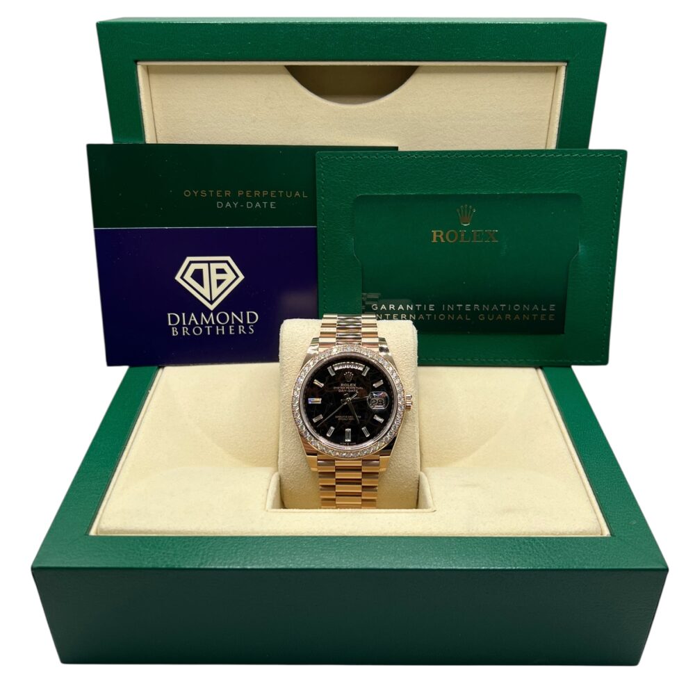 Rolex Daydate 'eisenkiesel' RBR 228345RBR 2021 With Box And Papers.