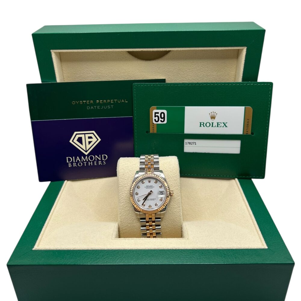 Rolex Datejust 178271 2017 With Box And Papers.