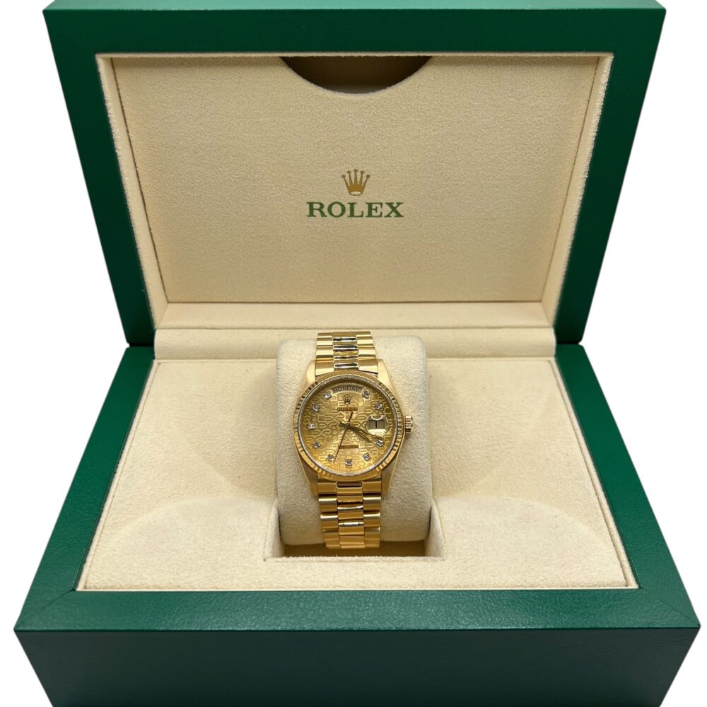 Rolex Daydate 18238 1991 With Box And Papers.