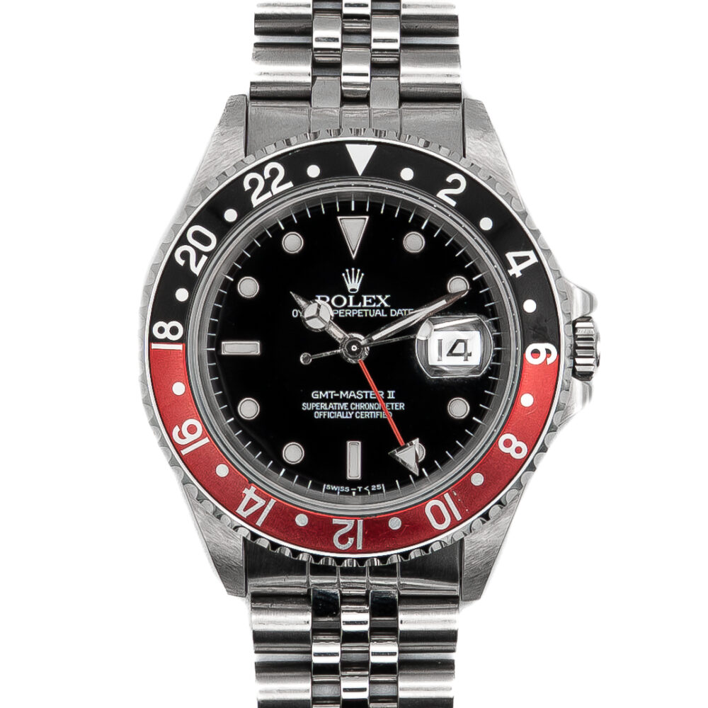 Rolex GMT Master II 16710 1997 Coke With Box And Papers