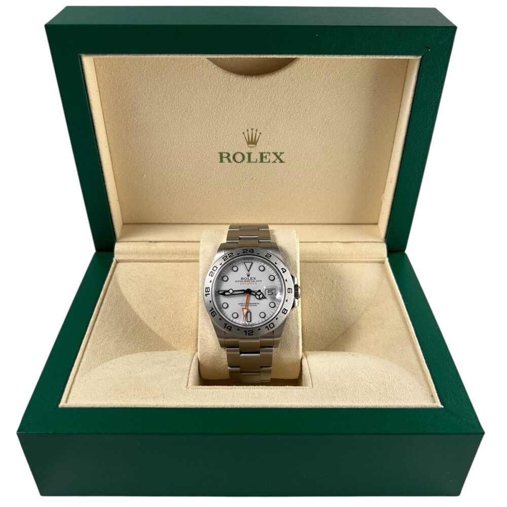 Rolex Explorer II 226570 2025 'Polar' With Box And Papers.