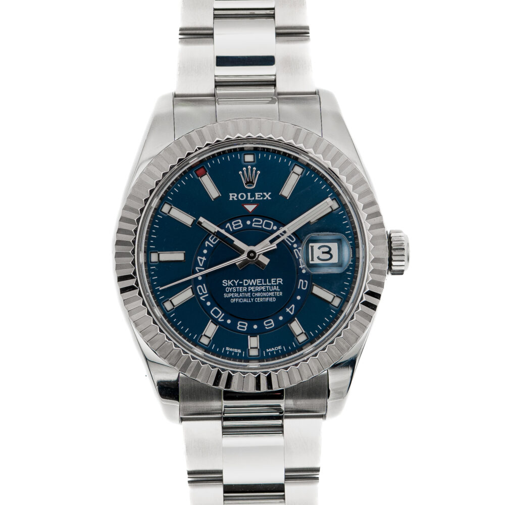 Rolex Sky-Dweller 326934 Blue Dial 2020 With Box & Papers
