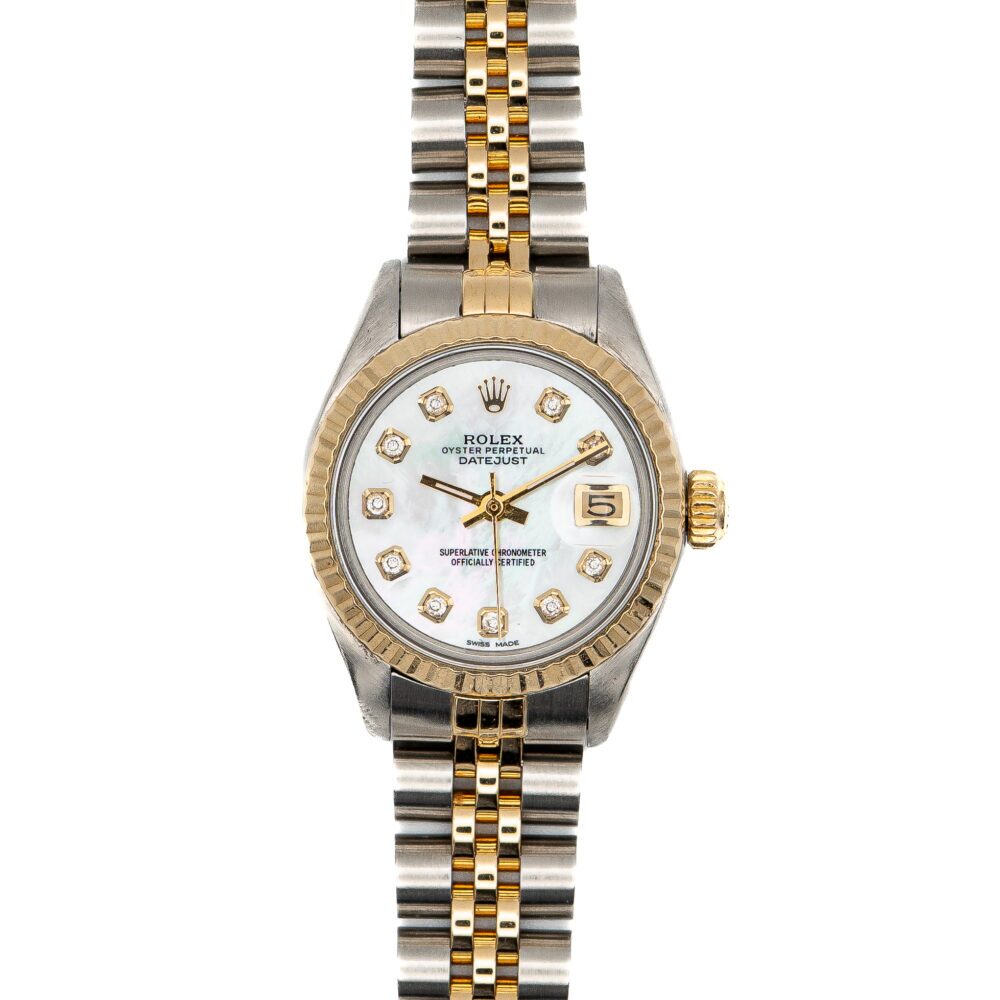 Rolex 6917 Datejust Mother Of Pearl Dial Box & Warranty