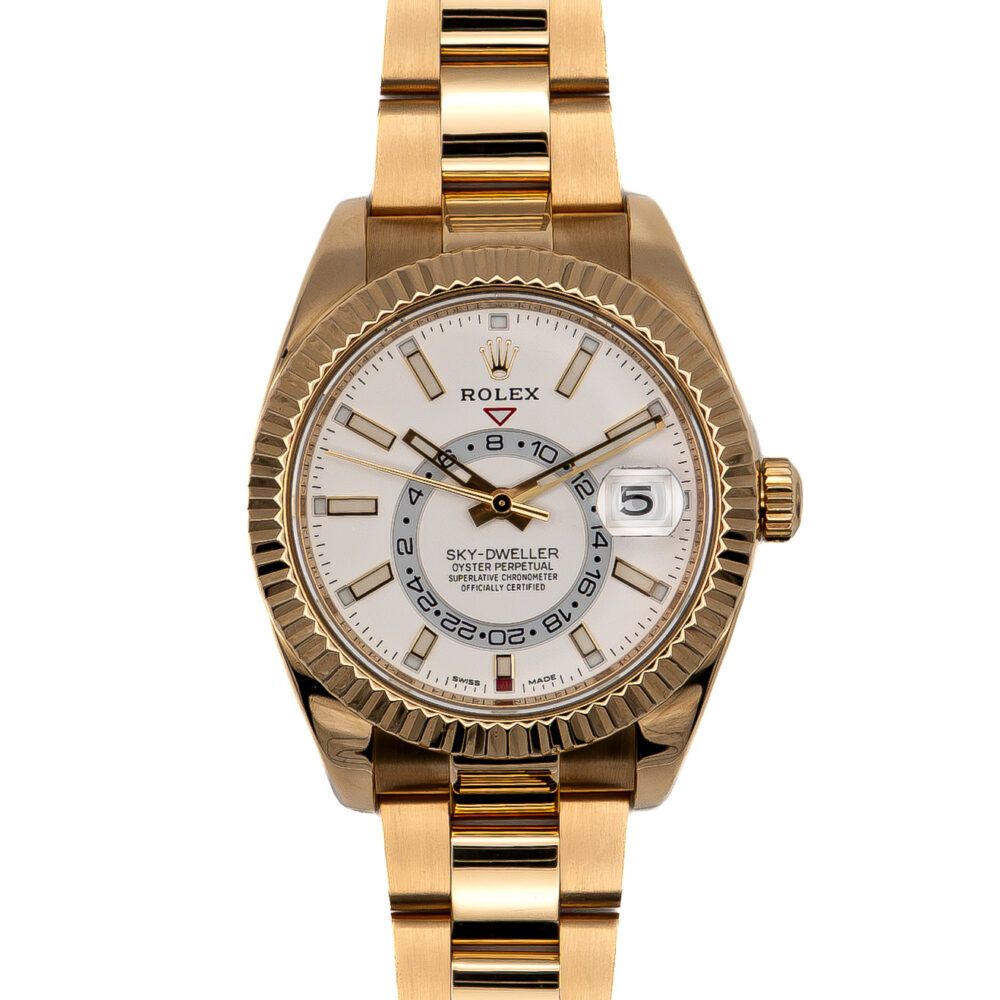 Rolex Skydweller 326938 2021 White Dial With Box And Papers