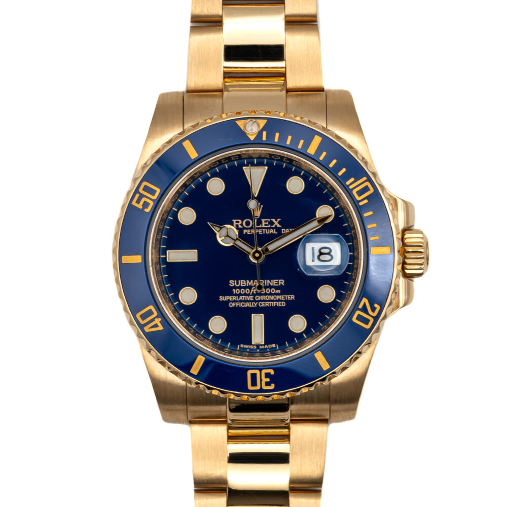 Rolex Submariner 116618LB 2017 With Box And Papers