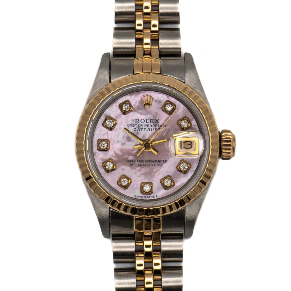 Rolex 6917 Datejust Pink MOP Dial With Box And Warranty