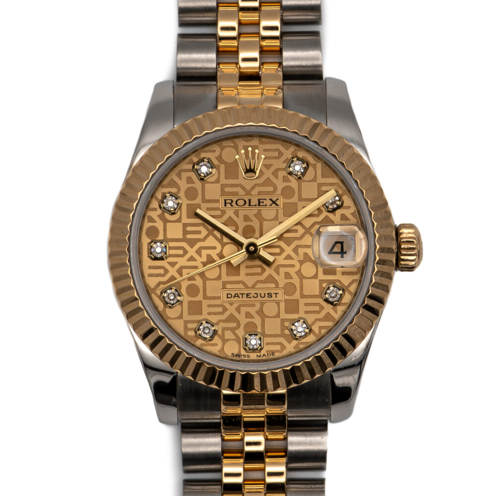 Rolex Datejust 178273 Jubilee Dial 2015 With Box And Paper