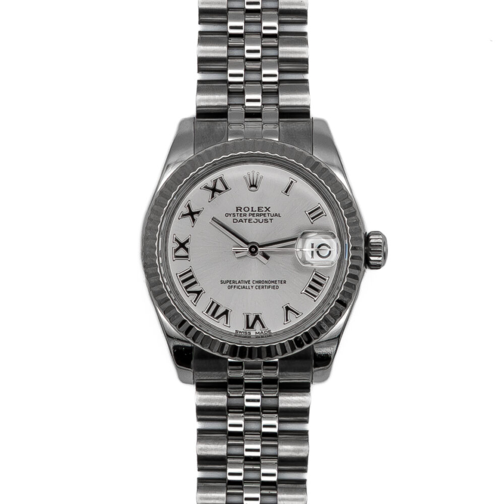 Rolex Datejust 178274 Silver Roman 2016 With Box And Papers